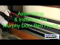 The Murphy Door Bed Frame (in a Library Bed Cabinet) Video Instructions