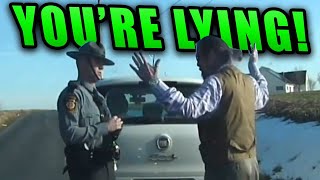 Man GOES OFF | Cop Not Mentally Equipped to Handle it