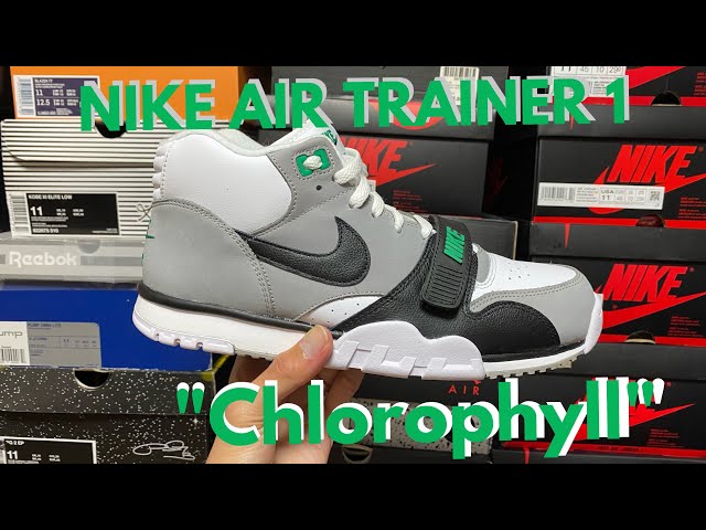 NIKE AIR TRAINER 1 “Chlorophyll” review & on feet!! - YouTube