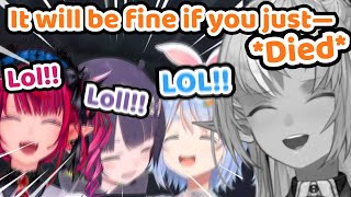 Irys Ina and Pekora Couldn t Stop Laughing at Flare s PERFECTLY TIMED Death