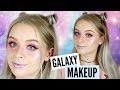 DRUGSTORE SPACE COWGIRL GALAXY MAKEUP TUTORIAL | sophdoesnails