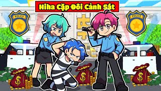 HIHA VÀ YUMMIE THỬ THÁCH 24H LÀM CẢNH SÁT BẮT CƯỚP TRONG MINECRAFT*CẶP ĐÔI CẢNH SÁT 😍😎