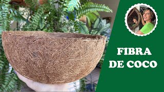 DIY - How to make plant pots from coconut fiber - make and sell