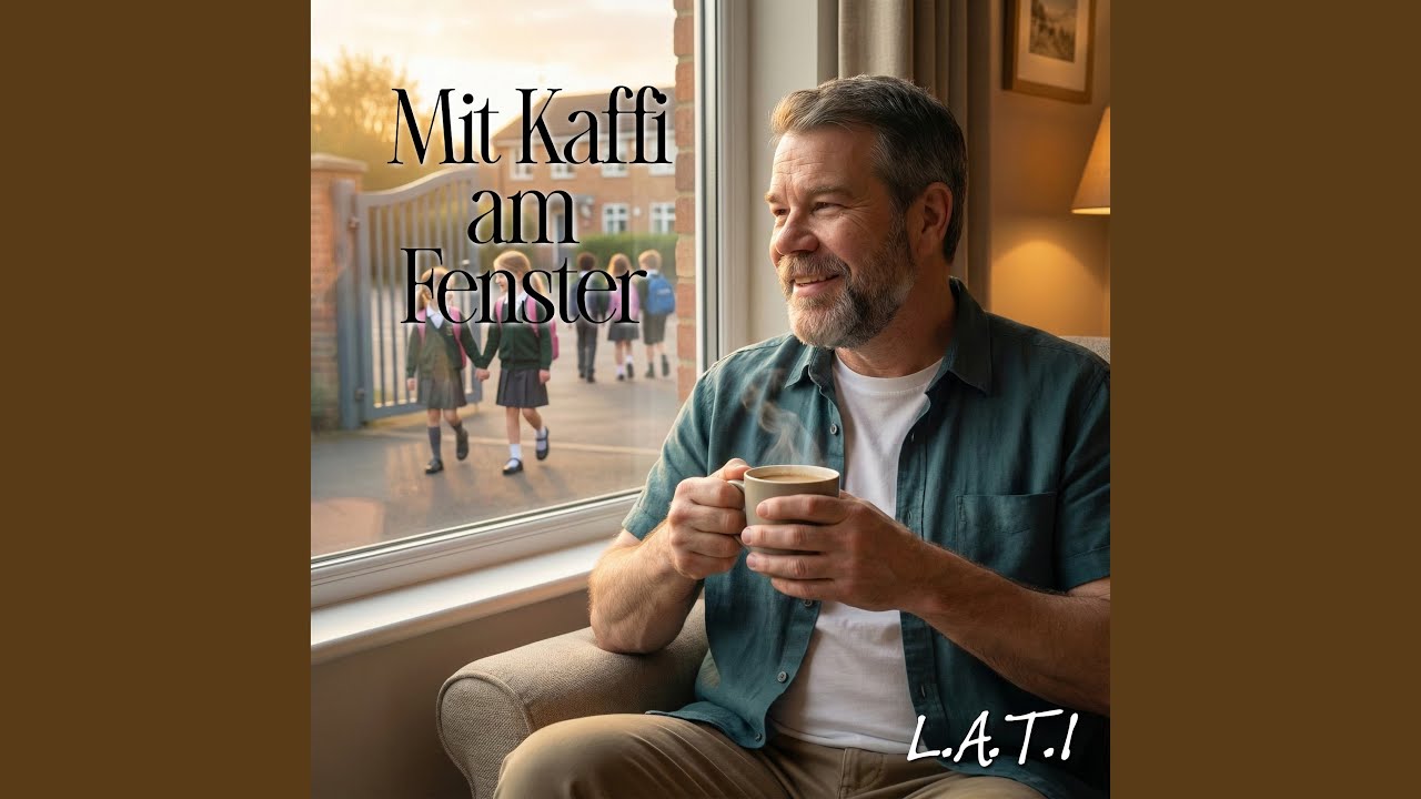 Mit Kaffi am Fenster