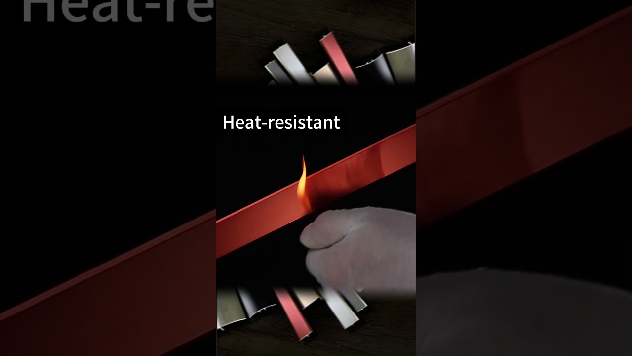 Aluminum alloy flat background wall wooden floor pressure strip threshold edge trimming strip 