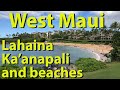 West Maui, Lahaina, Kaanapali and beaches, Hawaii