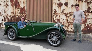 HOW TO DRIVE AN MG-PB [Getting Used to Non-Synchromesh] - The Motor Shed Ep. 6