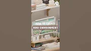 Learn how to add an HDRI environment to your scene in Blender! #blender