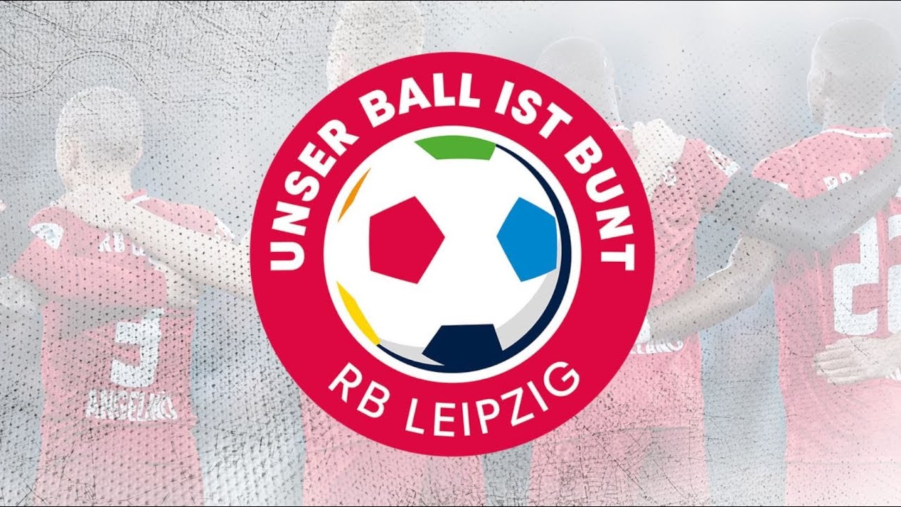 RB Leipzig setzt ein klares Zeichen: Unser Ball ist bunt! ? - YouTube