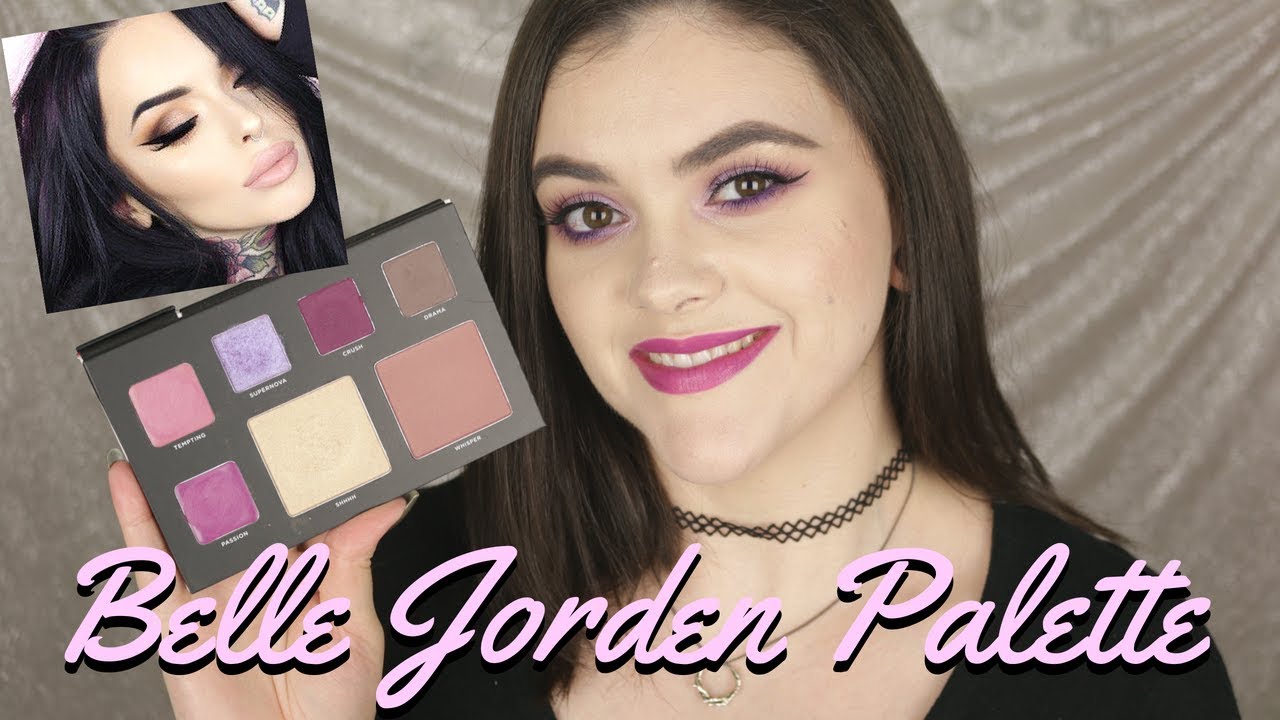 DECK OF SCARLET X BELLE JORDEN PALETTE REVIEW & TUTORIAL!