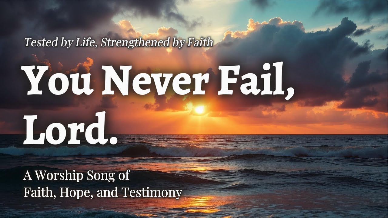 You Never Fail, Lord 🌅 | Worship Song of Faith, Hope, and Testimony | WorshipWave