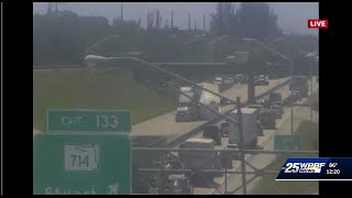 Two semi-trucks crash on Florida’s Turnpike in Martin County