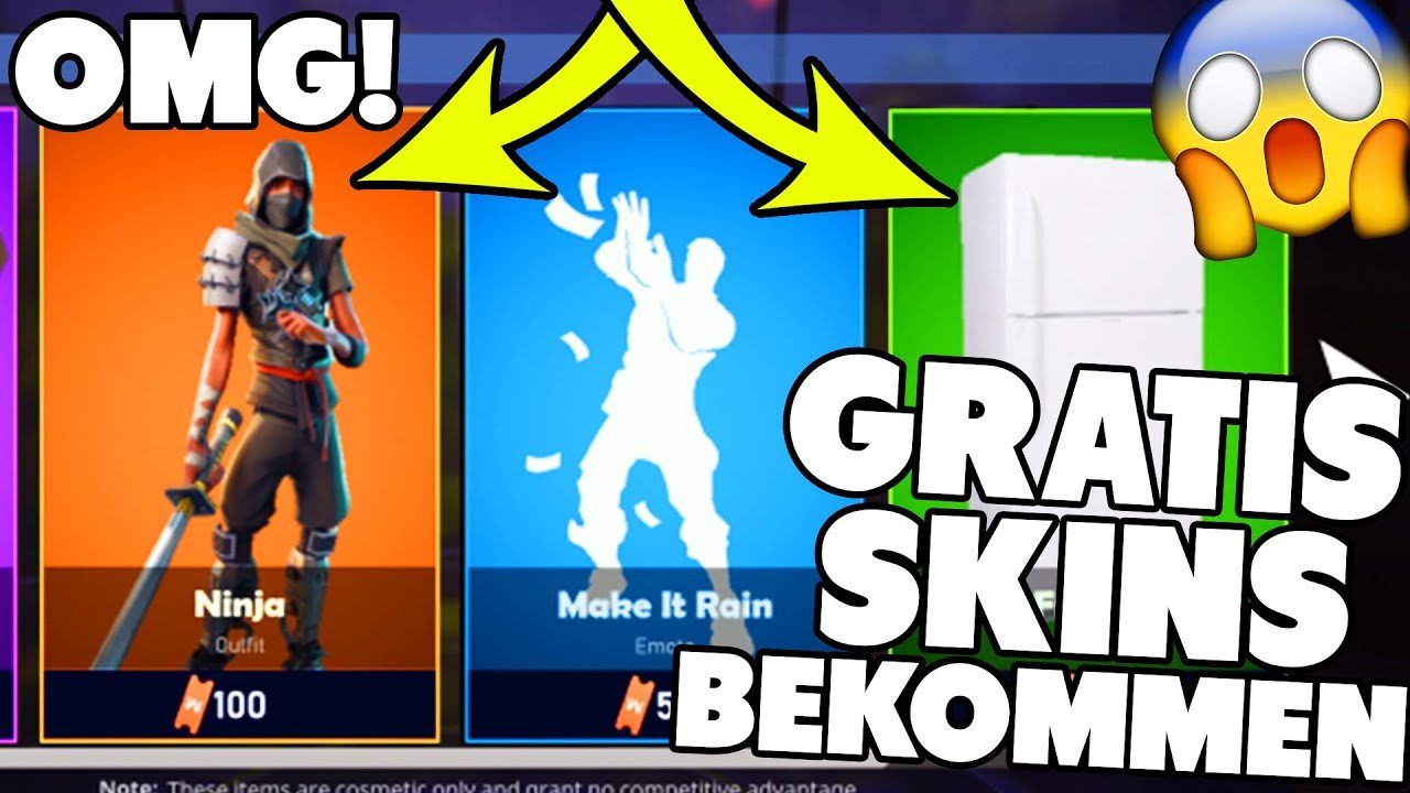 Alle Skins In Fortnite Kostenlos Bekommen