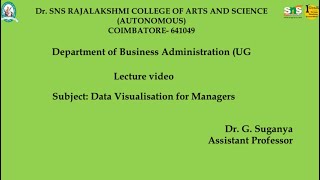 Set in Tableau| Data visualization for managers | SNS Institutions