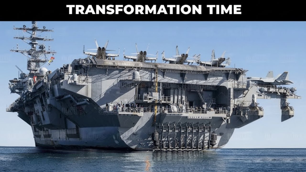 Life Inside World’s Largest 13.2 Billion $ Aircraft Carrier in Middle of the Ocean