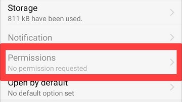 No permission requested | solved fixed permissions