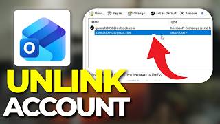 How To Unlink A Gmail Account From Outlook 2026 | Step By Step
