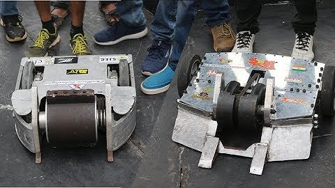 Robowars | Techfest-2018 | IIT Bombay | Quarter Finals | Terrorbull vs Swag