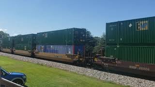 NS 211 Intermodal Wellford, SC w/GEVOS and ACU lash up