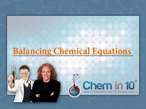 How To Balance Chemical Equations Learn Chemistry Online Online Chemistry Tutoring