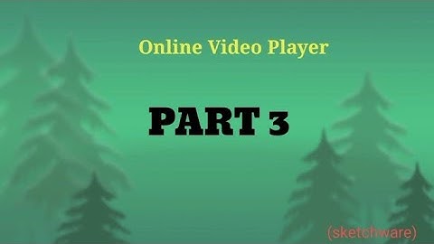 part 3 |How to make Online Video player app ( Sketchware ) | 6xcopePubg