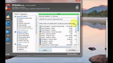 A Look At CCleaner - Disk Cleanup