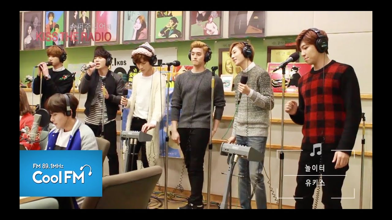 유키스 U-KISS "놀이터" 라이브 LIVE / 150130[슈퍼주니어의 키스 더 라디오]