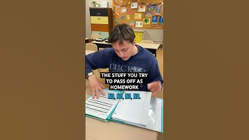 the old homework is the most reliable #americanhighshorts #homework #class #highschool