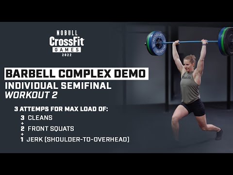 CrossFit Semifinals Barbell Complex Demo