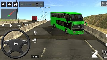 Euro Bus Driving Game Public Transportation 2024 -  Indonesia Bus Simulator Android Gameplay #538 