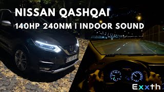 Night run | 2019 Nissan Qashqai N-Motion [1.3 140hp 240 nm DIG-T Manual 6 speed] | POV