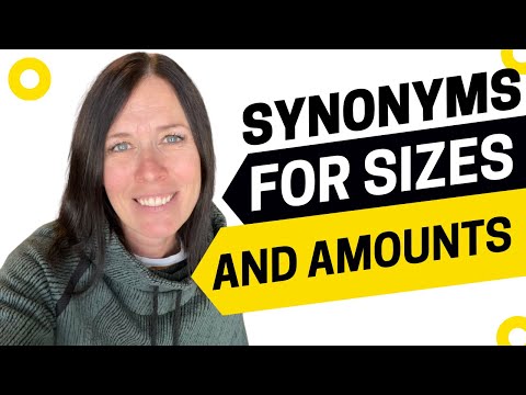 IELTS Synonyms for Sizes and Amounts - IELTS Energy Podcast 1375