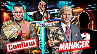 OMG Randy Orton New Champions, Cody Rhodes Manager, Logan Paul Next Opponents||Wrestling Rise