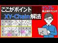 やっと解けた!過去に出来なかった難問を解き明かす『ナンプレ上級テクニック』XYチェーン