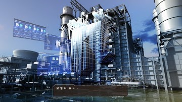 3D영상제작 AI기반 발전설비 상태진단 솔루션 4차산업기술홍보영상 3D영상제작업체