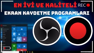 EN İYİ VE KALİTELİ EKRAN KAYDETME PROGRAMLARI! EKRAN KAYDI NASIL ALINIR? (ÜCRETSİZ) EN İYİ VE KALİTELİ EKRAN KAYDETME PROGRAMLARI! EKRAN KAYDI NASIL ALINIR? (ÜCRETSİZ)