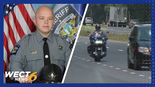 ‘He was a great family man’: Columbus County deputy killed in line of duty escorted home