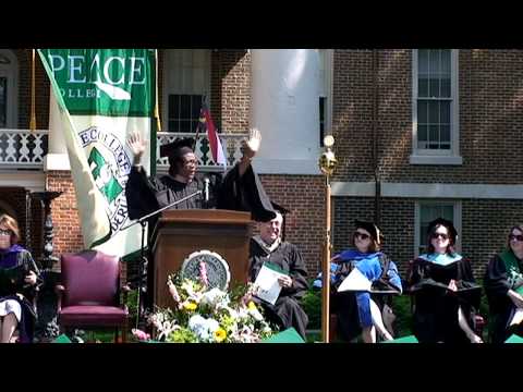 Peace College Commencement: Cynthia Marshall -- pa...