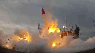 民間ロケット　打ち上げ炎上