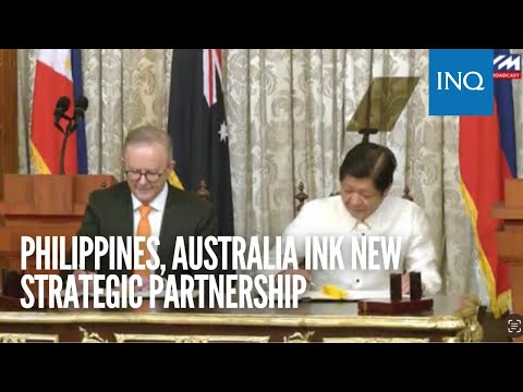 PH, Australia ink new strategic partnership