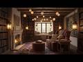 Academia Ambience for Reading with Gentle Thunder Sounds