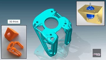 Solid Edge ST10 - Getting started with Generative Design - www.majentaplm.com - FREE 30 Day Trial