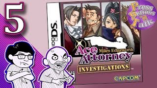 Ace Attorney Investigations: Miles Edgeworth, Ep. 5: Gumshoe Capers - Press Buttons 'n Talk