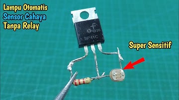 KALIAN HARUS TAU !! TUTORIAL MEMBUAT LAMPU OTOMATIS SENSOR CAHAYA 3,7V