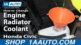 How To Change Engine Coolant 96-00 Honda Civic