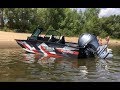 Краткий обзор новой рестайлинговой  FishPro 50 с мотором Yamaha F100 2019 модельного года.