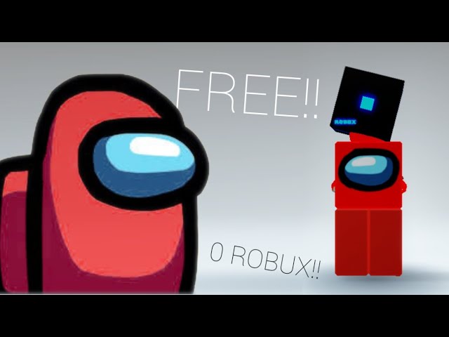 How To Look Like An Among Us Character For Free Youtube - among us t shirt roblox red