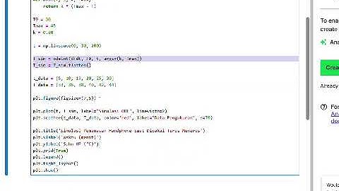 Fenomena Sistem Dinamis & Simulasi ODE dengan Python_LA ODE SUHARZIN_230204601022.