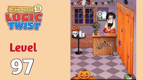 Brain puzzle 2 logic twist Level 97 | Halloween party | solution