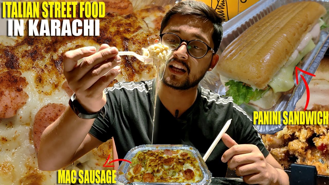 Cheetos Cheese Panini Sandwich Mac Sausage Italian Street Food In